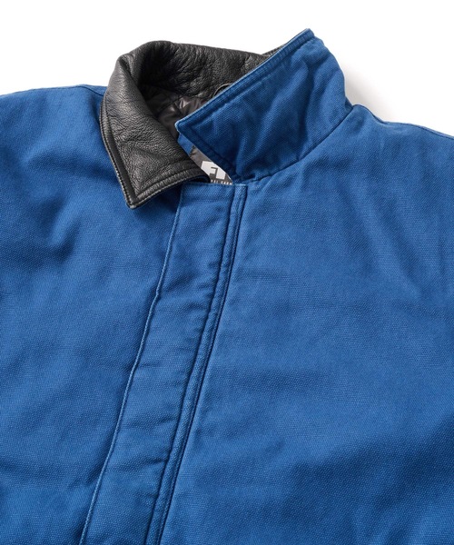 FTC(エフティーシー)の「WASHED CANVAS FIELD JACKET(ブルゾン・メンズ・ブルー/ブラック/カモフラージュ・LARGE/MEDIUM/X-LARGE/SMALL)」の14枚目の写真