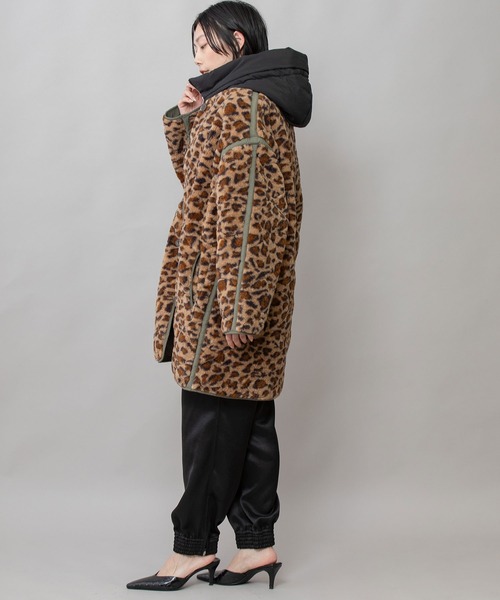 Munich(ミューニック)の「パファーバラクラバ(ネックウォーマー/スヌード・レディース・ブラック/アイボリー/グリーン・FREE)」の15枚目の写真