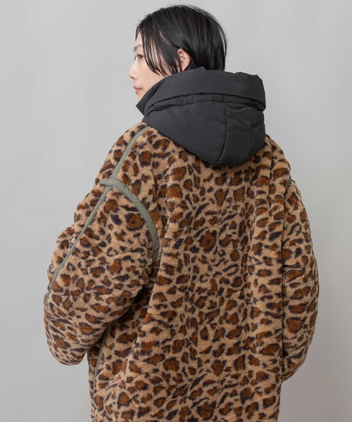 Munich(ミューニック)の「パファーバラクラバ(ネックウォーマー/スヌード・レディース・ブラック/アイボリー/グリーン・FREE)」の17枚目の写真