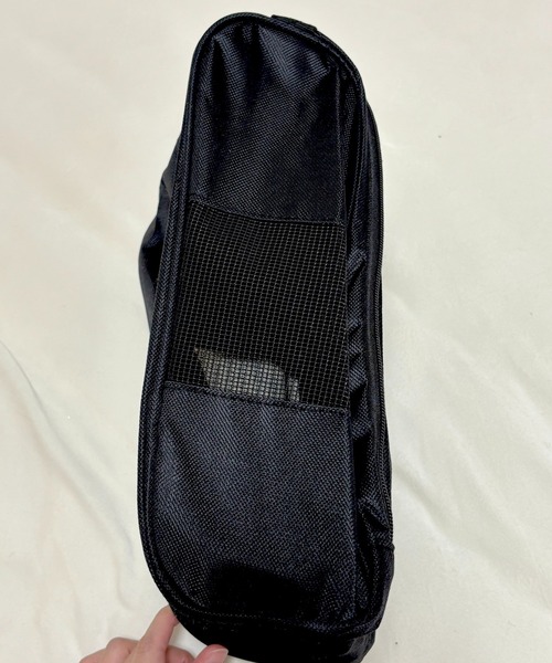 Alite cloth（アリーテクロス）の「シンプルシューズケース　シューズバッグ（シューズ小物/雑貨・レディース・ブラック・FREE）」の6枚目の写真