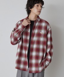 オーバーシャツ」に該当するレッド/赤色系のファッション通販 - ZOZOTOWN