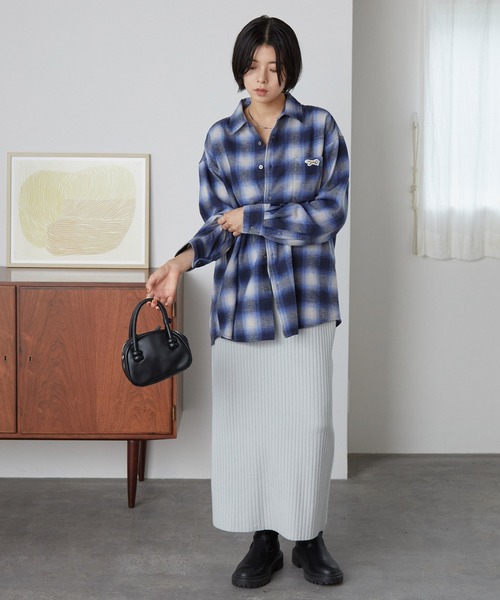 PENNEYS/ペニーズ 別注 THE FOX ロゴ ワンポイント刺繍 オンブレ