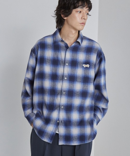 PENNEYS/ペニーズ 別注 THE FOX ロゴ ワンポイント刺繍 オンブレ