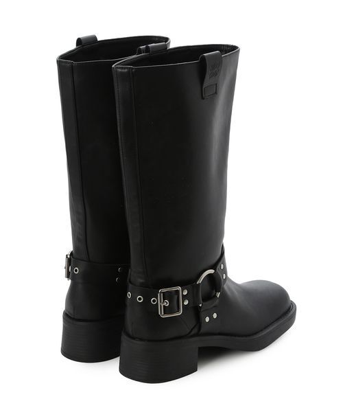 バイカーミドルブーツ（ブーツ）｜Mila Owen（ミラオーウェン）の