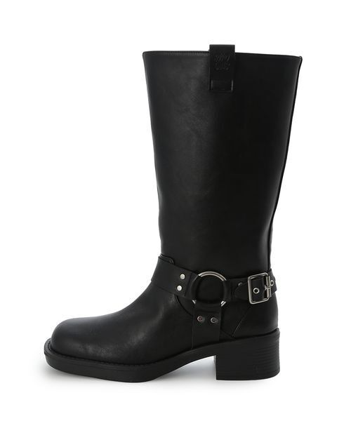 セール】バイカーミドルブーツ（ブーツ）｜Mila Owen（ミラオーウェン