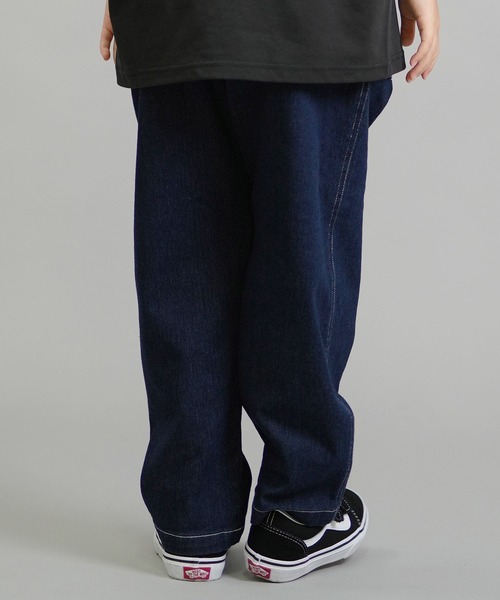 DC（ディーシー）の「DC/ディーシー 25 KD WIDE PAINTER PANT キッズ ロンパン YPT254507（その他パンツ・キッズ・ライトインディゴブルー/ブラック/ダークインディゴブルー/インディゴブルー・160cm/150cm/140cm/130cm/120cm）」の6枚目の写真