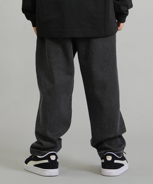 DC（ディーシー）の「DC/ディーシー 25 KD WIDE PAINTER PANT キッズ ロンパン YPT254507（その他パンツ・キッズ・ライトインディゴブルー/ブラック/ダークインディゴブルー/インディゴブルー・160cm/150cm/140cm/130cm/120cm）」の9枚目の写真