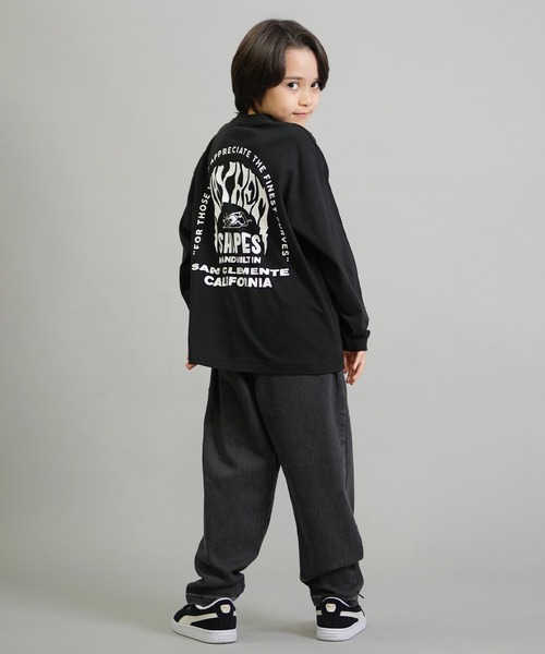 DC（ディーシー）の「DC/ディーシー 25 KD WIDE PAINTER PANT キッズ ロンパン YPT254507（その他パンツ・キッズ・ライトインディゴブルー/ブラック/ダークインディゴブルー/インディゴブルー・160cm/150cm/140cm/130cm/120cm）」の11枚目の写真