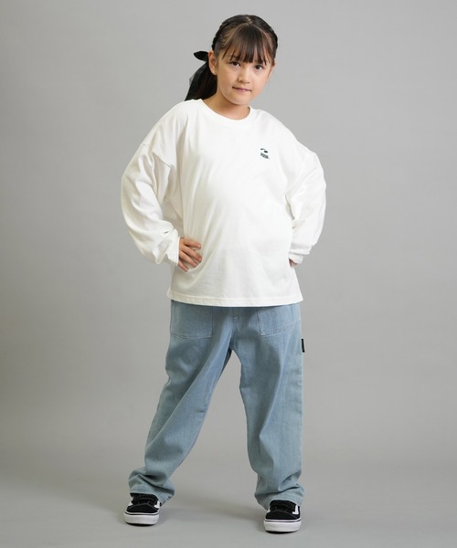 DC（ディーシー）の「DC/ディーシー 25 KD WIDE PAINTER PANT キッズ ロンパン YPT254507（その他パンツ・キッズ・ライトインディゴブルー/ブラック/ダークインディゴブルー/インディゴブルー・160cm/150cm/140cm/130cm/120cm）」の13枚目の写真