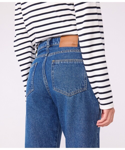 PETIT BATEAU(プチバトー)の「パンツ(デニムパンツ・レディース・ブルー・36/38(S)/40(M)/42(L))」の3枚目の写真