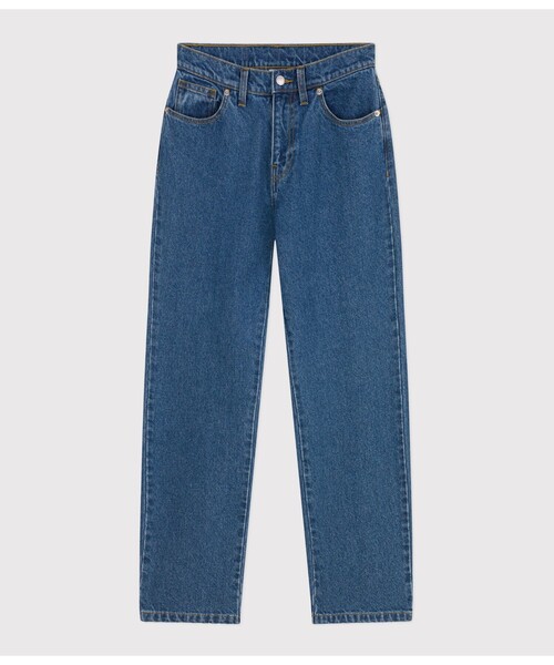 PETIT BATEAU(プチバトー)の「パンツ(デニムパンツ・レディース・ブルー・36/38(S)/40(M)/42(L))」の4枚目の写真
