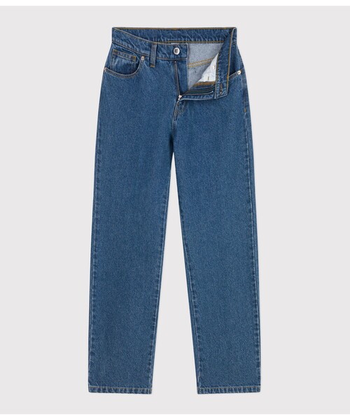 PETIT BATEAU(プチバトー)の「パンツ(デニムパンツ・レディース・ブルー・36/38(S)/40(M)/42(L))」の5枚目の写真
