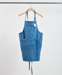 THE BAREFOOT | デニムウオッシュ加工ショート丈エプロン　IZI(エプロン)
