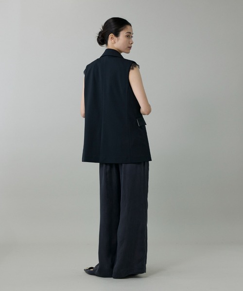 INED（イネド）の「テーラードジレ【セットアップ対応】（テーラードジャケット・レディース・ブラック/カーキ・9号）」の20枚目の写真