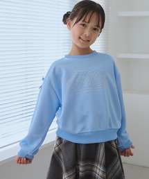 FILA | 【KIDS/キッズ】【FILA/フィラ別注】ラインストーンロゴ裏毛プルオーバー(スウェット)