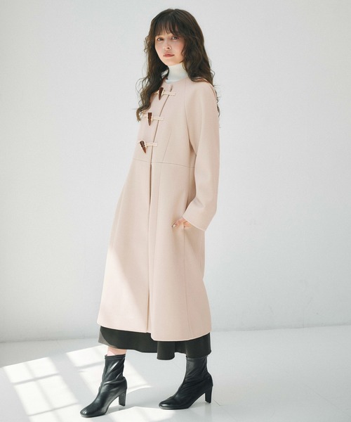 セール】ダッフルデザインAライン コート（ダッフルコート）｜Feroux