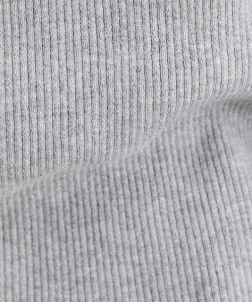 nissen（ニッセン）の「【ふんわりモチモチ素材】袖口レースVネックリブニット＜大きいサイズ有＞（ニット/セーター・レディース・モカ/ブラック/杢グレー/オフホワイト・S/M/L/LL）」の20枚目の写真