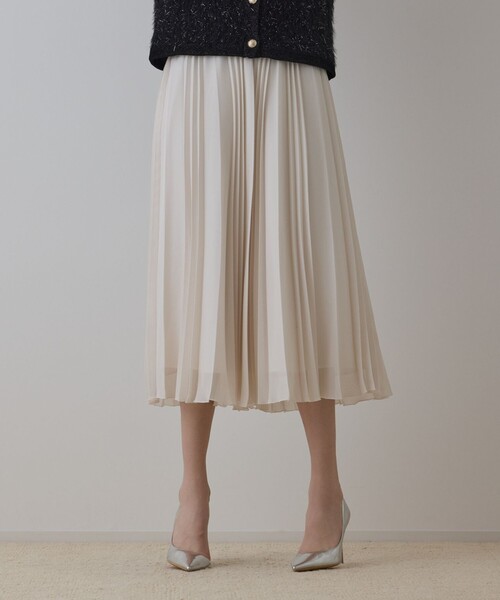 セール】メッシュプリーツスカート（スカート）｜GRACE CONTINENTAL