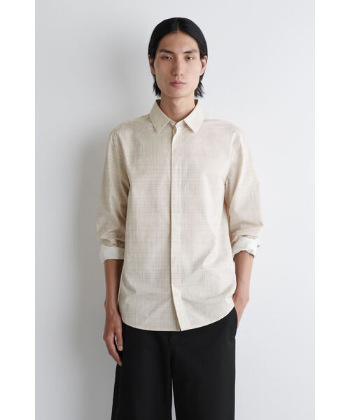 nowos コンチョ　コットンシャツ　ブラウス　Cotton Shirt nowos コンチョ コットンシャツ ブラウス Cotton Shirt nowos