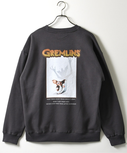 neos（ネオス）の「【neos】ルーズシルエット GREMLINS グレムリン プリント 裏起毛 スウェット トレーナー（スウェット・メンズ・ブラック系2/アイボリー/グレイッシュベージュ/ブラック系1・MEDIUM/LARGE/X-LARGE）」の15枚目の写真
