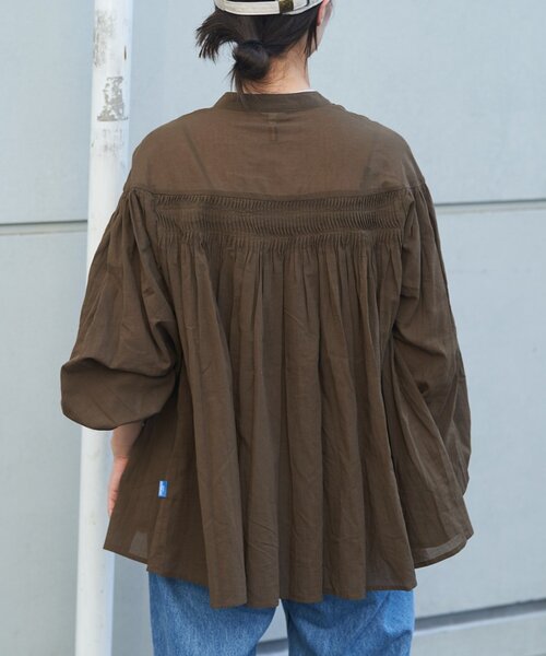 GEVACO（ゲバコ）の「【GEVACO】ピンタックブラウス（シャツ/ブラウス・レディース・アイボリー/ブラック/ブラウン・ONE SIZE）」の15枚目の写真