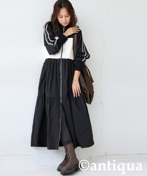 antiqua(アンティカ)の「とろみレギンス(レギンス/スパッツ・レディース・アッシュグレー/ブラック・LARGE/MEDIUM)」の11枚目の写真