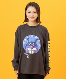 ANPANMAN KIDS COLLECTION（アンパンマンキッズコレクション）の「ばいきんまんコキンちゃんひょっこり長袖Tシャツ大人（Tシャツ/カットソー）」