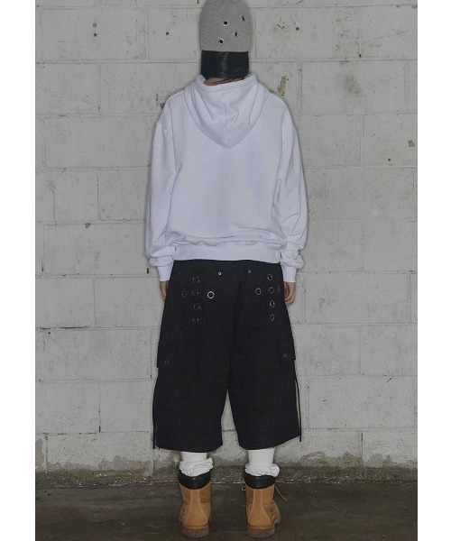FANCY CLUB(ファンシークラブ)の「A'GEM/9 × .kom 『FANCY CLUB/ファンシークラブ』 MIX STAR ANGEL PATCH HOODIE/エンジェル パッチプルオーバーパーカー(パーカー・レディース・ブラック/ホワイト・FREE)」の7枚目の写真