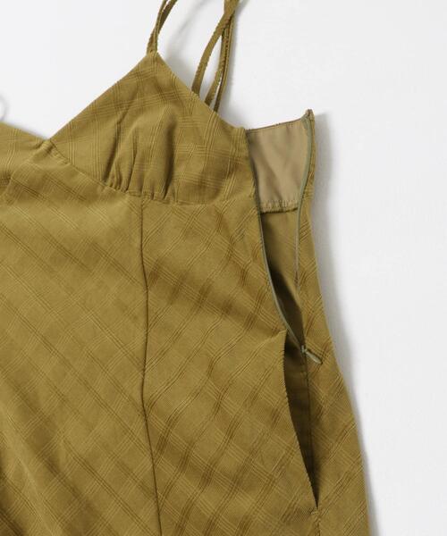 KBF（ケイビーエフ）の「チェックコーデュロイキャミワンピース（ワンピース・レディース・グレー系その他/ブラック/イエロー系その他・ONE）」の11枚目の写真