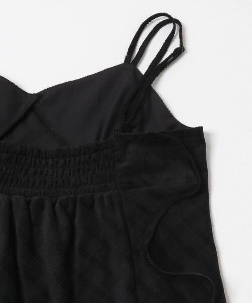 KBF（ケイビーエフ）の「チェックコーデュロイキャミワンピース（ワンピース・レディース・グレー系その他/ブラック/イエロー系その他・ONE）」の20枚目の写真