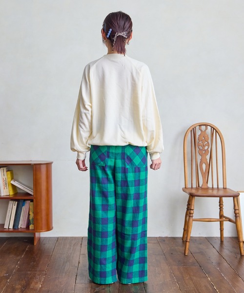 MARKEY'S（マーキーズ）の「【Casper/キャスパー】別注プリントトレーナー/おとな（スウェット・レディース・オフホワイト/杢グレー・160cm）」の8枚目の写真