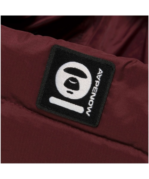 AAPE BY A BATHING APE（エーエイプバイアベイシングエイプ）の「AAPE NOW DOWN JACKET（ダウンジャケット/コート・メンズ・ライトグリーン/アイボリー/ブラック/バーガンディー・MEDIUM/X-LARGE/LARGE/SMALL）」の20枚目の写真