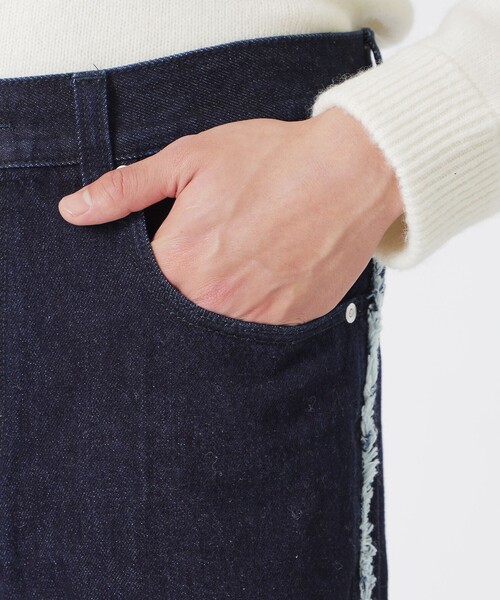 LOVELESS(ラブレス)の「スラッシュデニム(デニムパンツ・メンズ・ネイビー/ブラック・L/M)」の11枚目の写真