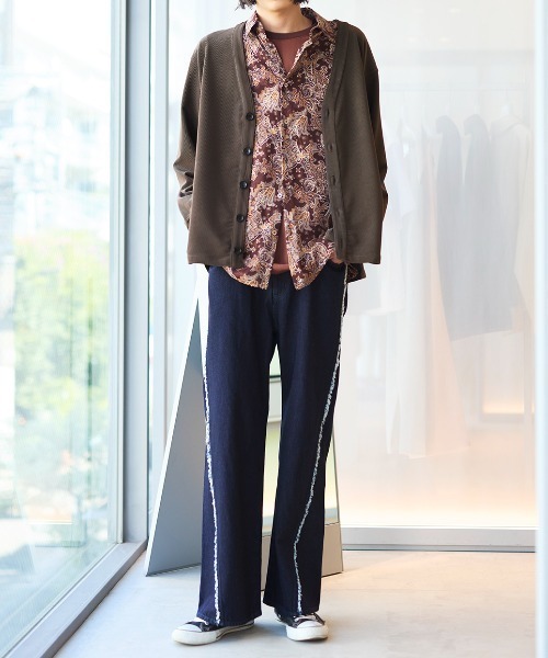 LOVELESS(ラブレス)の「スラッシュデニム(デニムパンツ・メンズ・ネイビー/ブラック・L/M)」の5枚目の写真