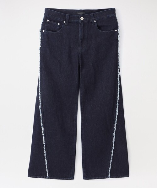 LOVELESS(ラブレス)の「スラッシュデニム(デニムパンツ・メンズ・ネイビー/ブラック・L/M)」の4枚目の写真