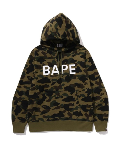 A BATHING APE（アベイシングエイプ）の「1ST CAMO BAPE PULLOVER HOODIE（パーカー・メンズ・オレンジ/イエロー/グリーン・X-LARGE/MEDIUM/SMALL/LARGE/XXX-LARGE/XX-LARGE）」の2枚目の写真
