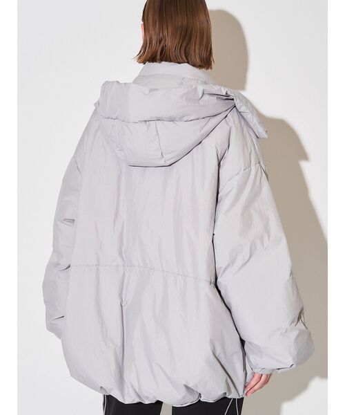 ELENDEEK エレンディーク オーバーカラーフォルムコート グレー ELENDEEK】 エレンディーク オーバーカラーフォルムコート グレー