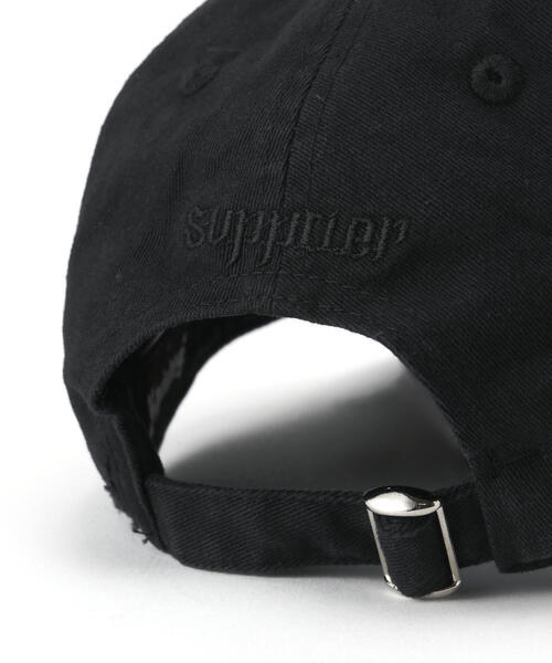 SUPPLIER（サプライヤー）の「SUPPLIER/サプライヤー/CROSS PATCH 6 PANEL CAP（キャップ・メンズ・ブラック・F）」の15枚目の写真