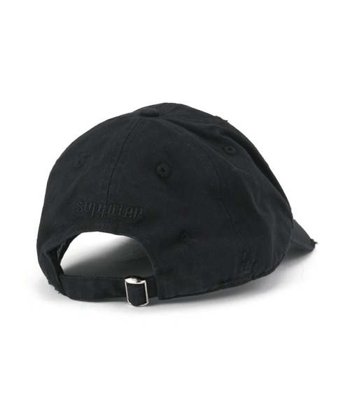 SUPPLIER（サプライヤー）の「SUPPLIER/サプライヤー/CROSS PATCH 6 PANEL CAP（キャップ・メンズ・ブラック・F）」の6枚目の写真