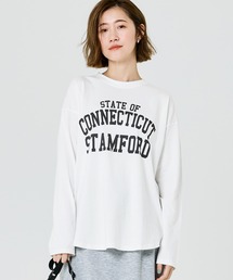 ビッグロゴ長袖Tシャツ