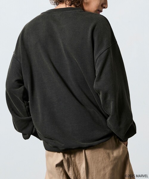 セール】MARVEL/マーベル/スパイダーマン/クルーネックスウェット/静電