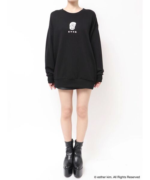 セール】Esther Bunny×GYDA BIG プルオーバー（スウェット）｜GYDA