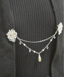 axes femme | 雪の結晶ストールクリップ(その他雑貨)