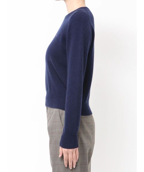 POLO BCS(ポロ ビーシーエス)の「【POLO BCSコラボ】カシミヤ100クルーネックニット(ニット/セーター・レディース・ネイビー/グレー/ライトグリーン・MEDIUM)」の13枚目の写真