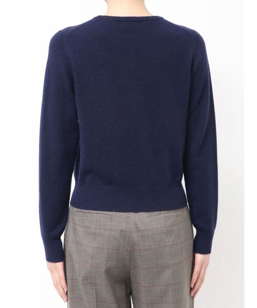 POLO BCS(ポロ ビーシーエス)の「【POLO BCSコラボ】カシミヤ100クルーネックニット(ニット/セーター・レディース・ネイビー/グレー/ライトグリーン・MEDIUM)」の14枚目の写真