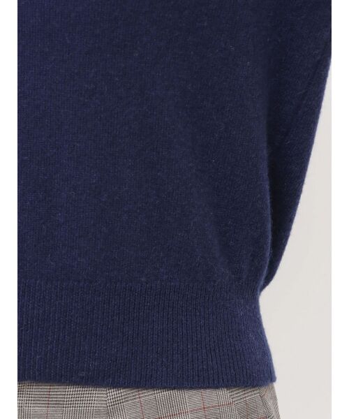 POLO BCS(ポロ ビーシーエス)の「【POLO BCSコラボ】カシミヤ100クルーネックニット(ニット/セーター・レディース・ネイビー/グレー/ライトグリーン・MEDIUM)」の6枚目の写真