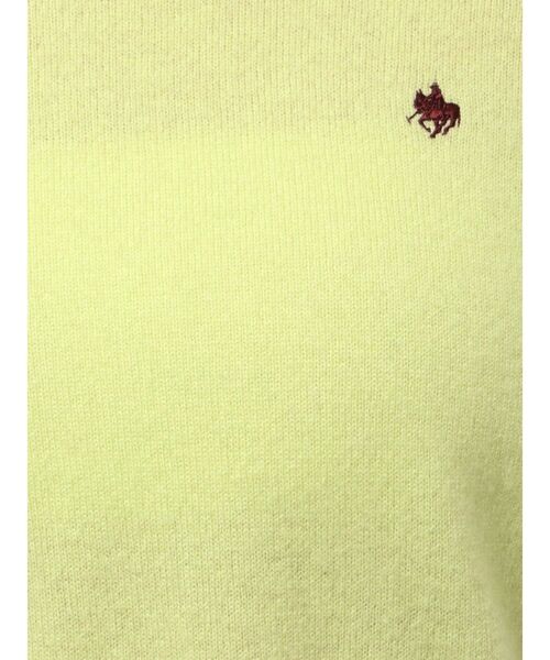 POLO BCS(ポロ ビーシーエス)の「【POLO BCSコラボ】カシミヤ100クルーネックニット(ニット/セーター・レディース・ネイビー/グレー/ライトグリーン・MEDIUM)」の10枚目の写真