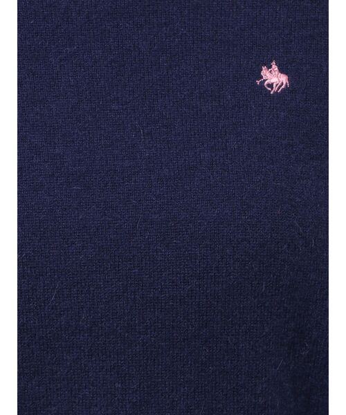 POLO BCS(ポロ ビーシーエス)の「【POLO BCSコラボ】カシミヤ100クルーネックニット(ニット/セーター・レディース・ネイビー/グレー/ライトグリーン・MEDIUM)」の11枚目の写真
