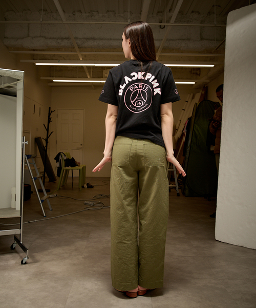 PARIS SAINT-GERMAIN(パリサンジェルマン)の「【BlackpinkxPSG】Elevated Graphic TEE ST171- BLKPSG- BPP(Tシャツ/カットソー・メンズ・ブラック・X-LARGE/XX-LARGE/X-SMALL/SMALL/MEDIUM/LARGE)」の5枚目の写真