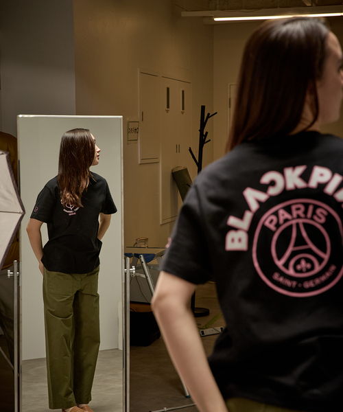 PARIS SAINT-GERMAIN(パリサンジェルマン)の「【BlackpinkxPSG】Elevated Graphic TEE ST171- BLKPSG- BPP(Tシャツ/カットソー・メンズ・ブラック・X-LARGE/XX-LARGE/X-SMALL/SMALL/MEDIUM/LARGE)」の9枚目の写真